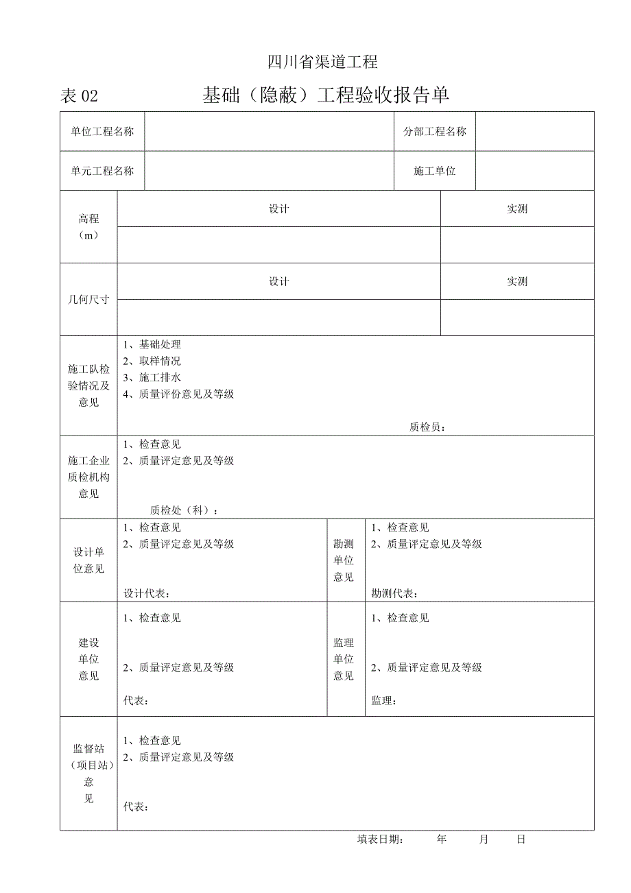 四川省渠道工程选用表.doc_第1页