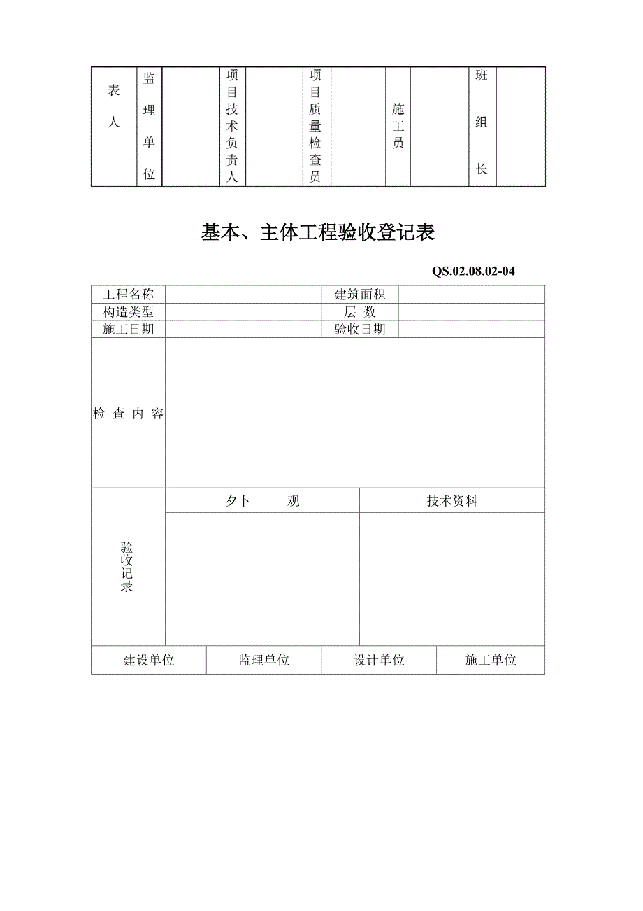 综合施工质量自检交接检记录表_第4页