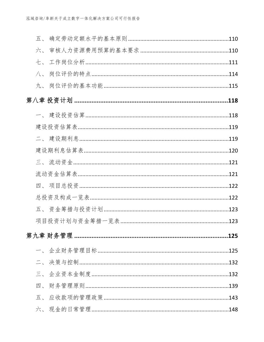 阜新关于成立数字一体化解决方案公司可行性报告（模板范本）_第3页