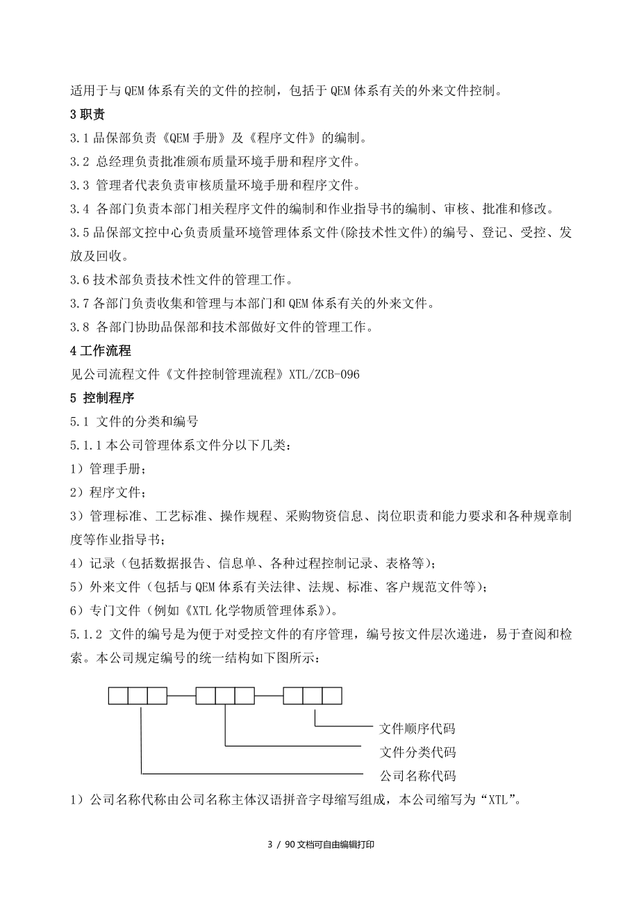 质量体系程序文件大全_第3页