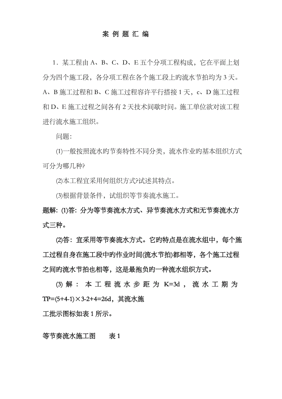 2023年一级建造师案例分析题超经典有解题思路_第1页