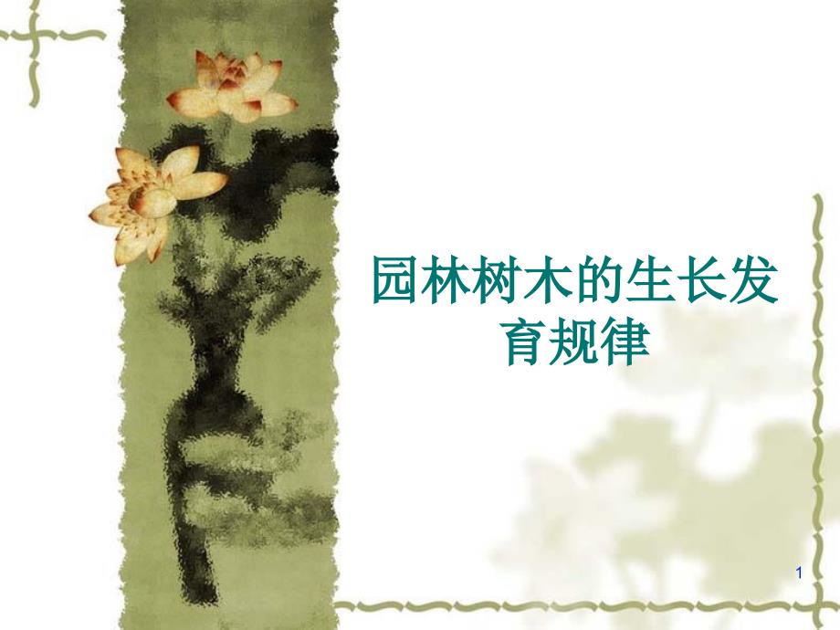 园林树木生长发育规律_第1页