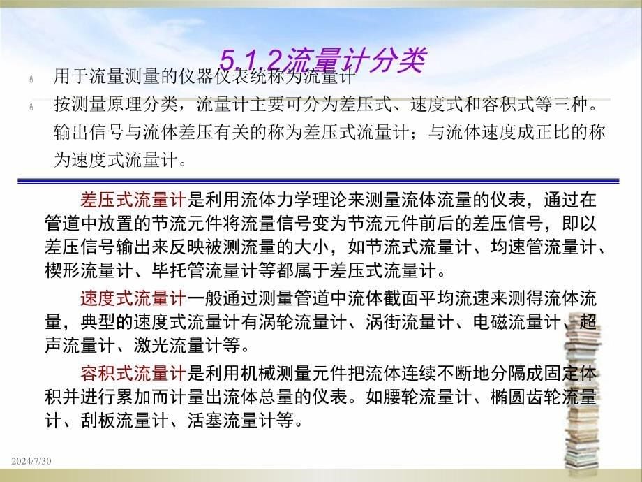 教学课件第05章流体流量及压力检测技术_第5页