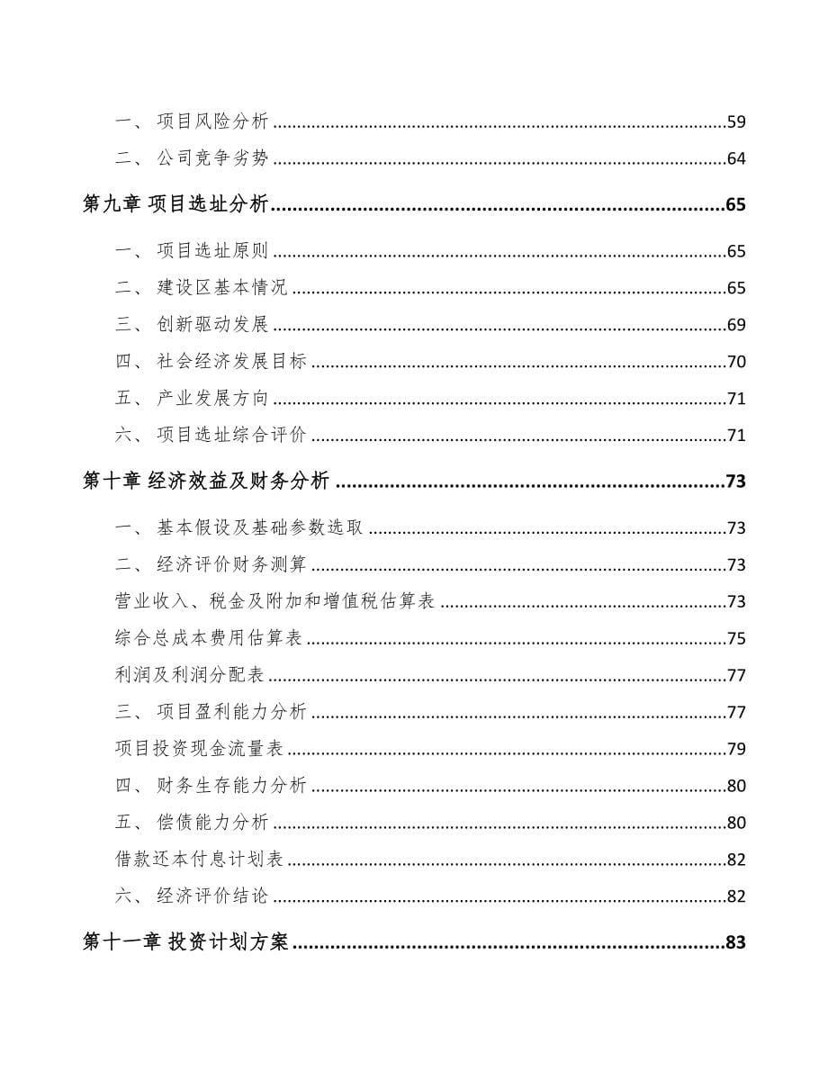 西宁关于成立电子器件公司报告(DOC 73页)_第5页