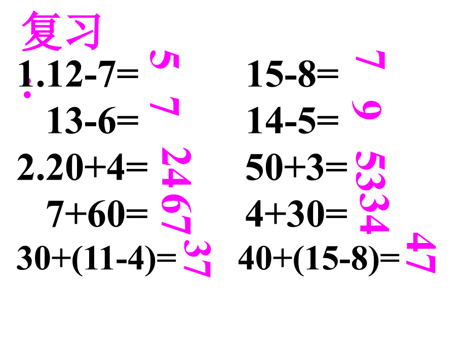 (人教版)一年级数学下册课件_两位数减一位数(退位)——库都尔小学洪伟分享_第3页