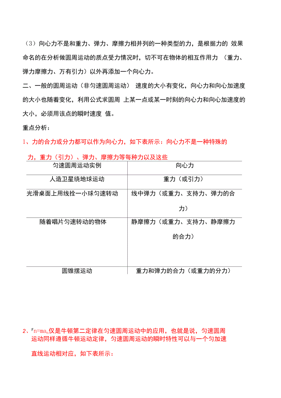 圆周运动的动力学问题_第2页