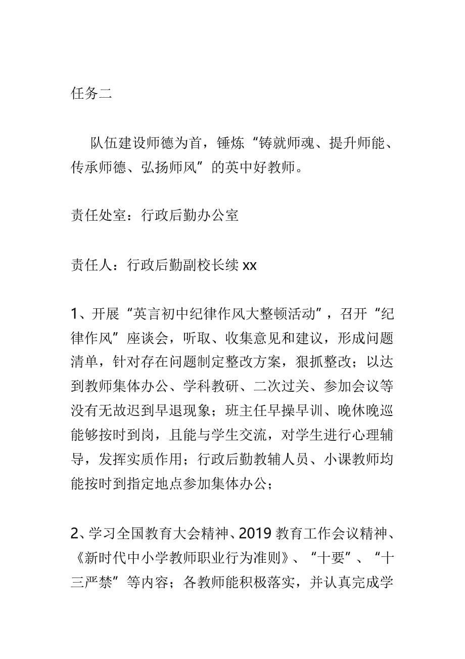 初中防溺水工作总结与初中“改革创新敢担当 奋发有为勇争先”劳动竞赛活动总结两篇_第5页