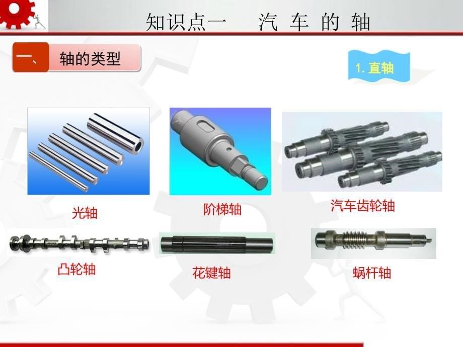 模块五--汽车轴系零件结构及选用ppt课件_第5页