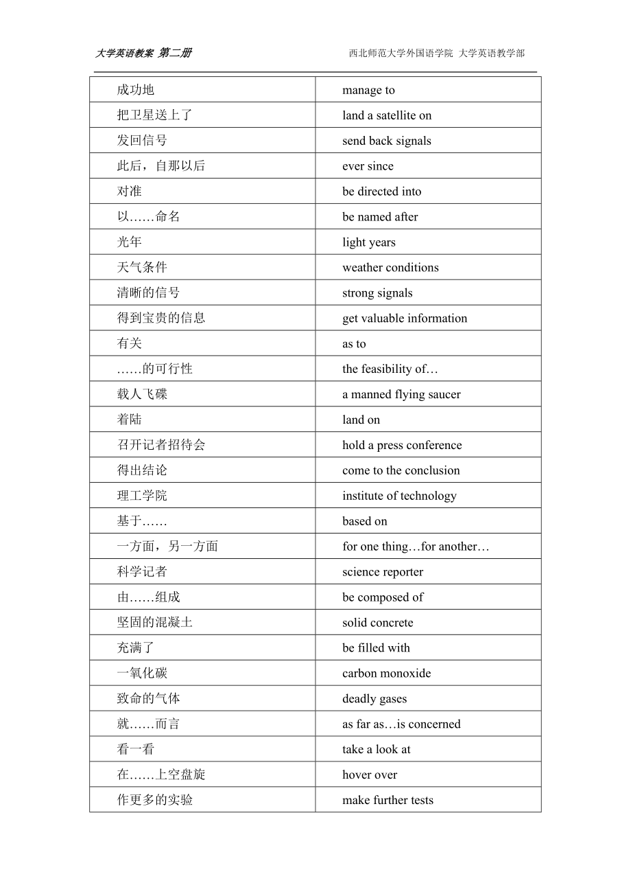 大学英语精读第二册教案_第4页