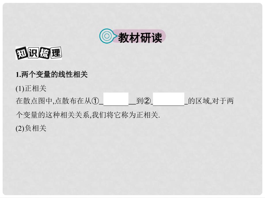 高三数学一轮复习 第十章 概率与统计 第五节 变量的相关关系、统计案例课件 文_第2页