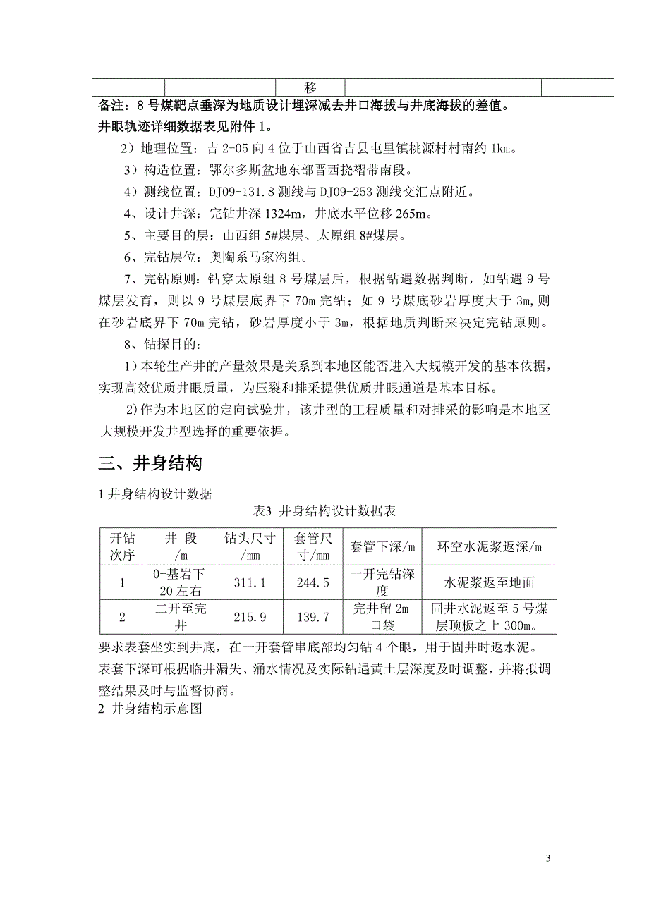 吉丛式井定向钻井工程设计书_第3页