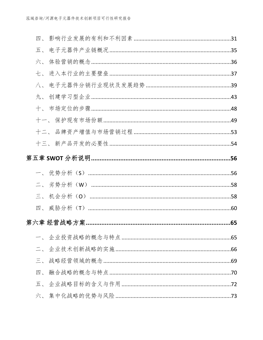 河源电子元器件技术创新项目可行性研究报告_第2页