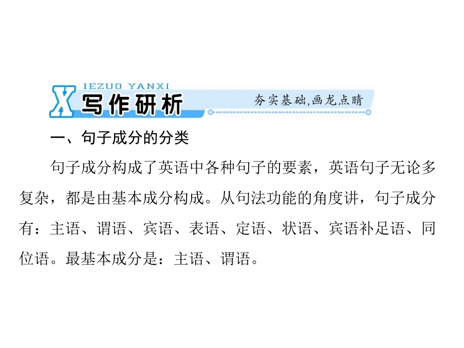 原创南方新课堂高考总复习英语第三部分StepOne句式类专题一构词法配套课件_第2页