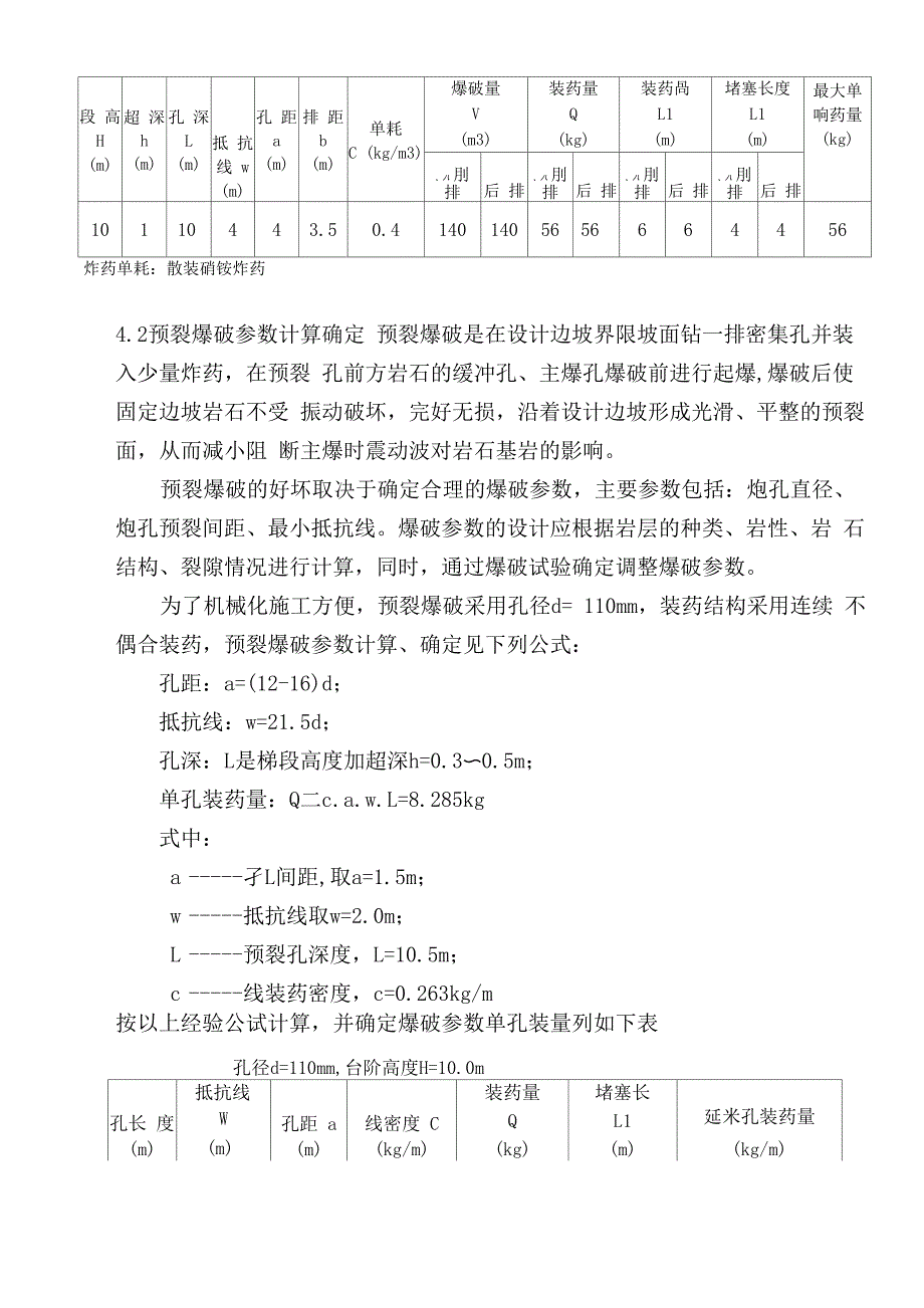 采石场爆破施工方案_第4页