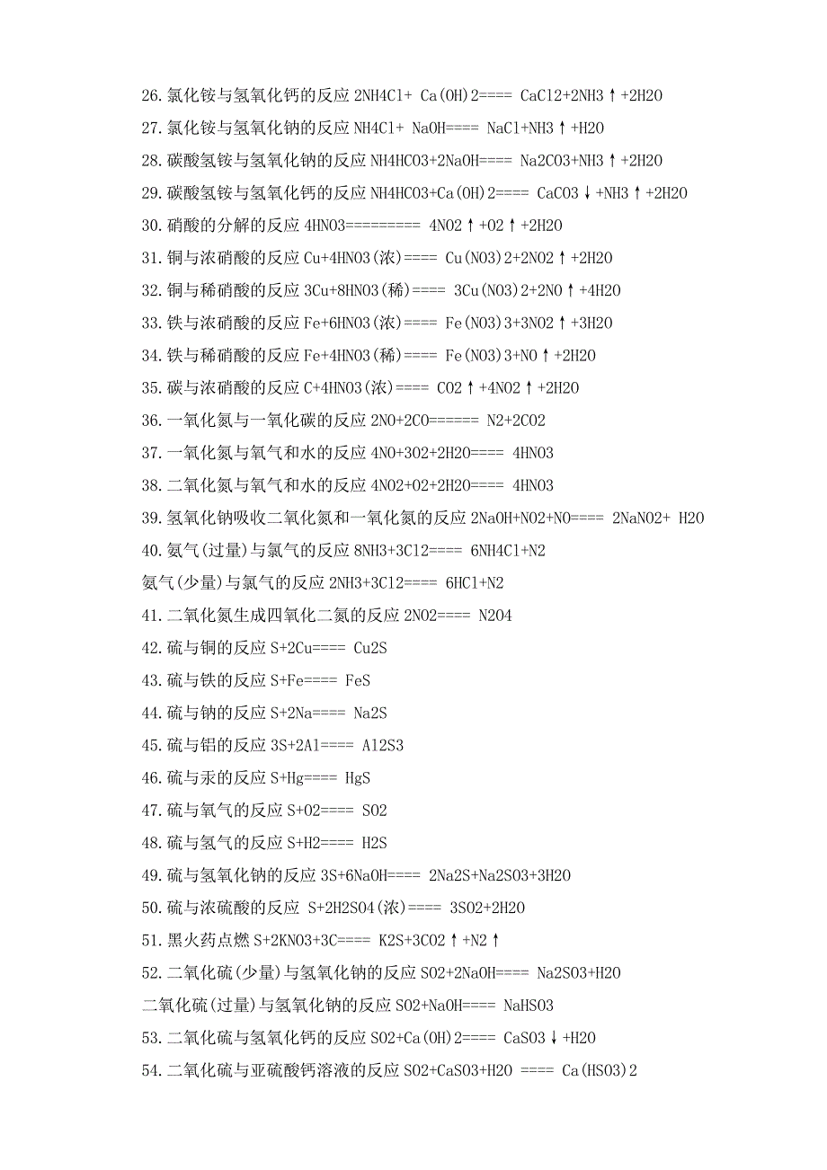 高中化学公式大全_第2页