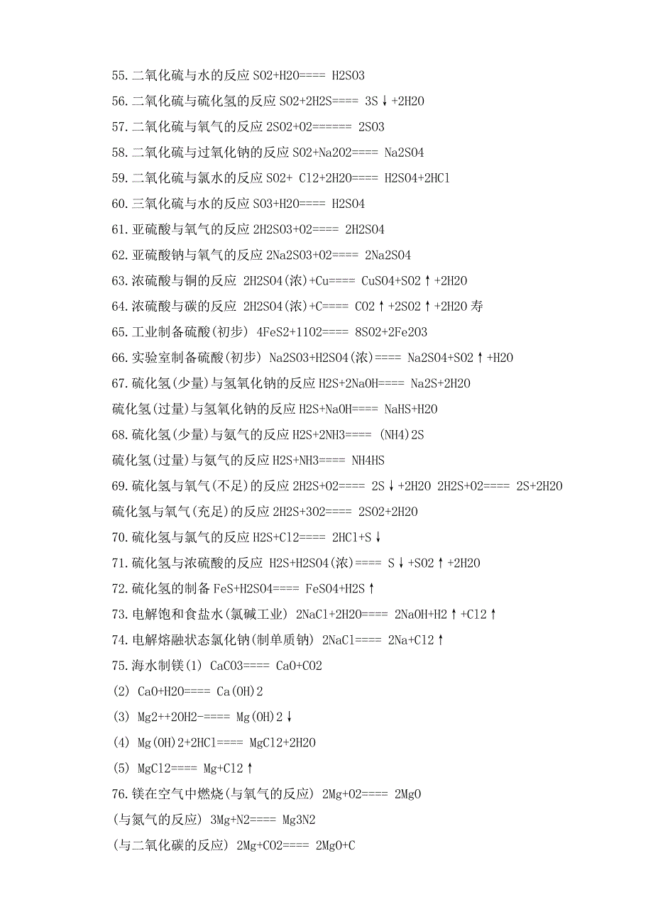 高中化学公式大全_第3页