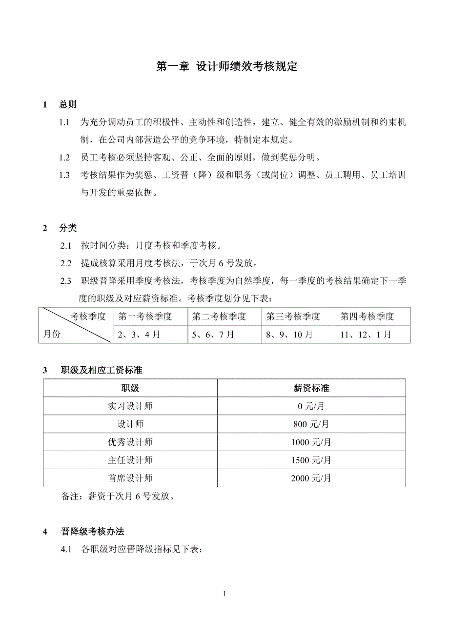 装修公司薪酬制度_第2页