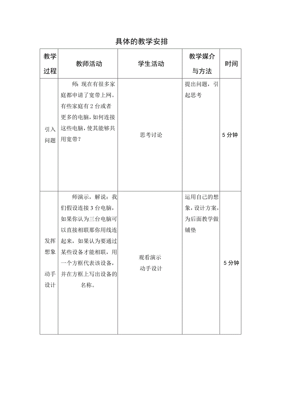 计算机网络基础知识教学设计_第3页