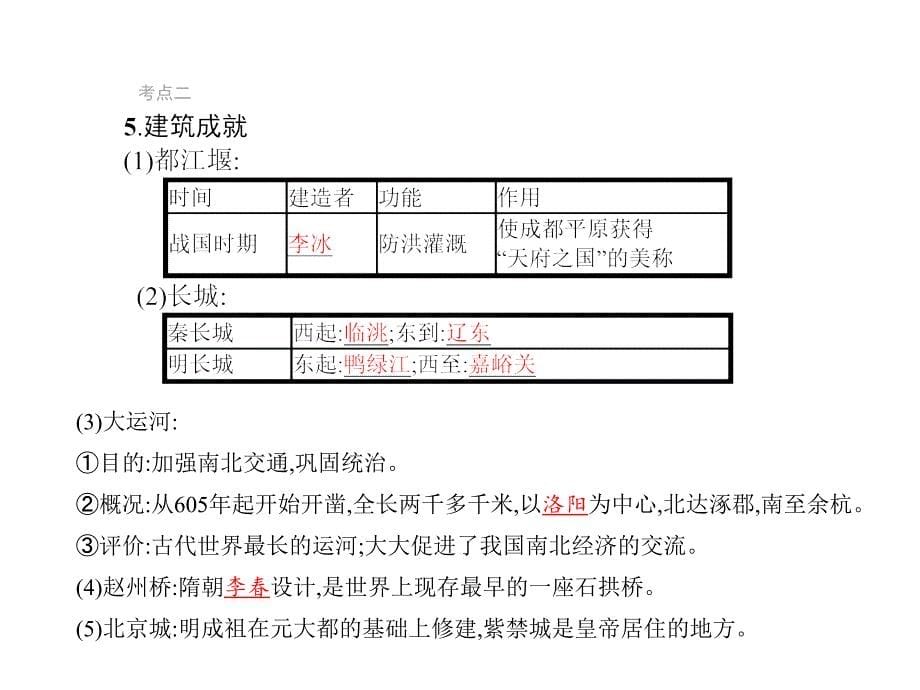 中考历史 第5单元 中国古代的科学技术和思想文化课件_第5页