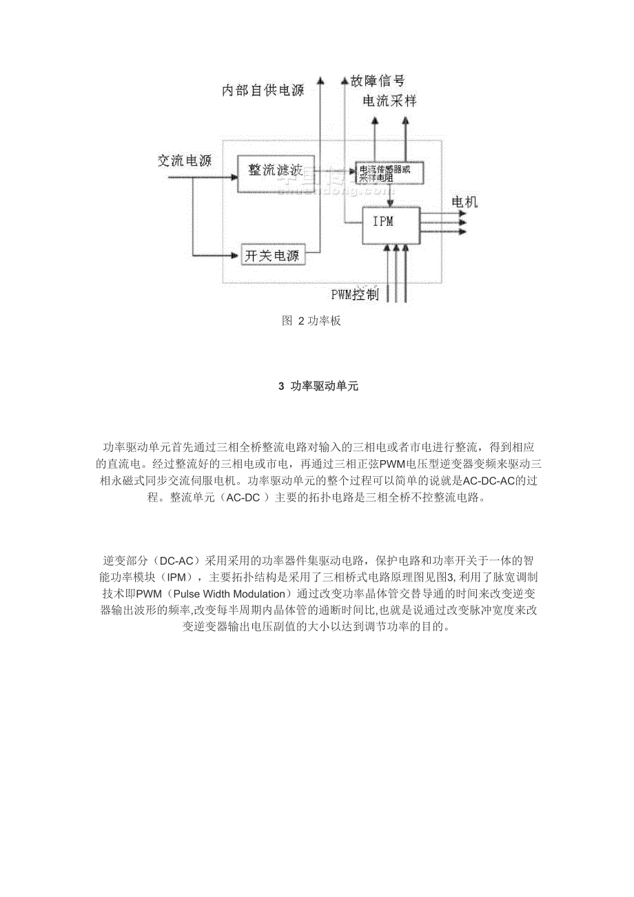 永磁同步伺服电机(PMSM)驱动器原理_第3页