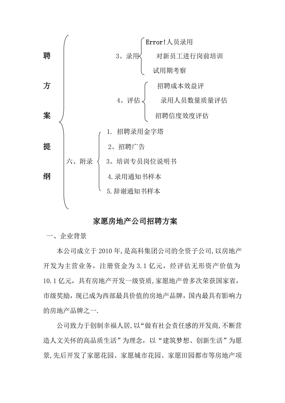 家愿房地产公司的员工招聘方案-招聘组_第3页