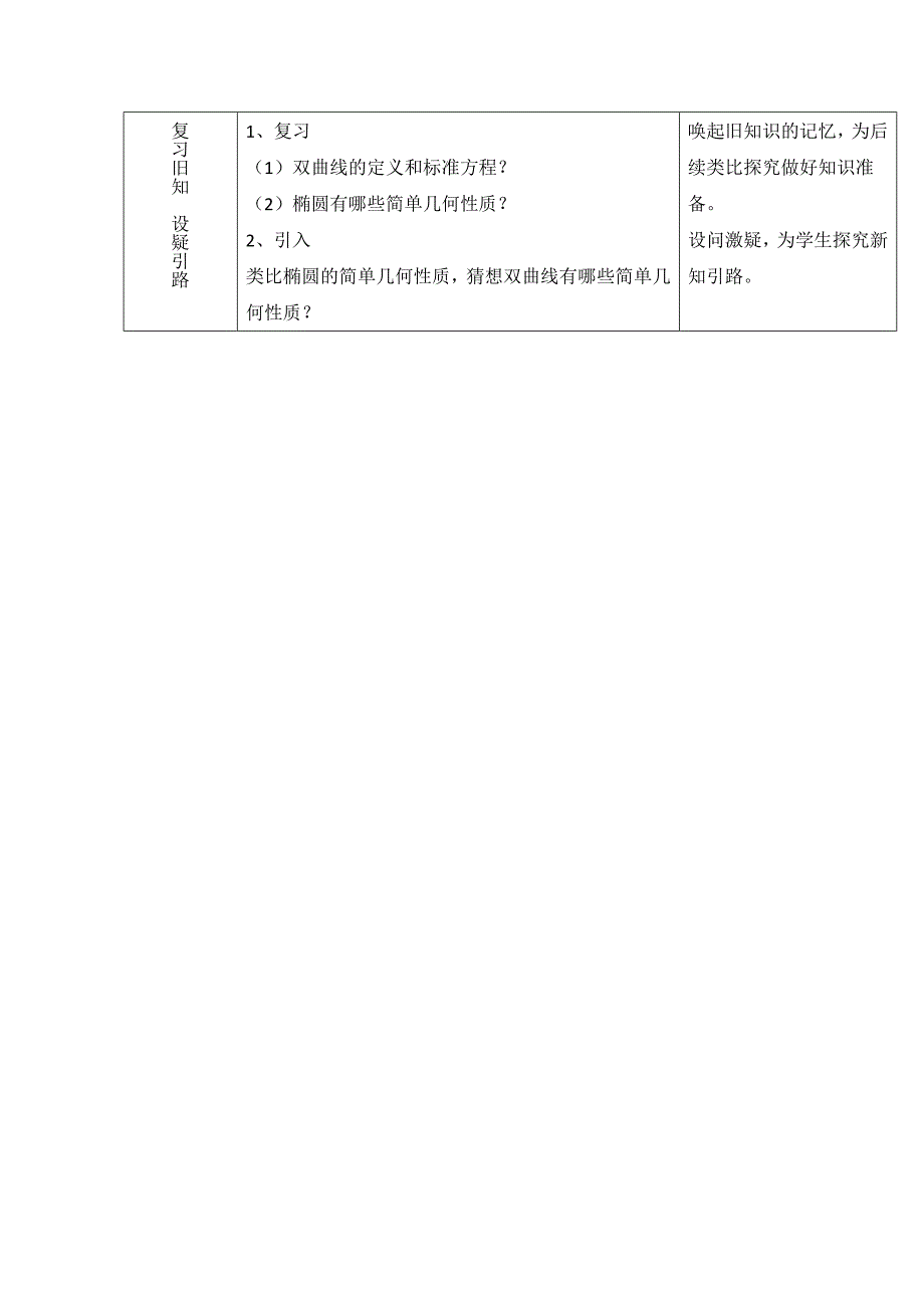 【精选】北师大版数学选修11教案：第2章双曲线第二课时参考教案_第2页