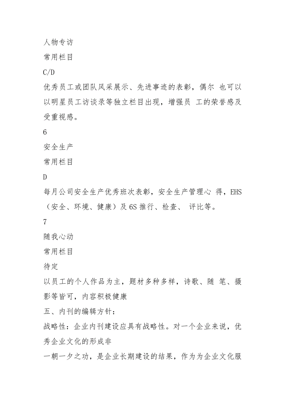 公司内刊策划方案(修改)_第4页