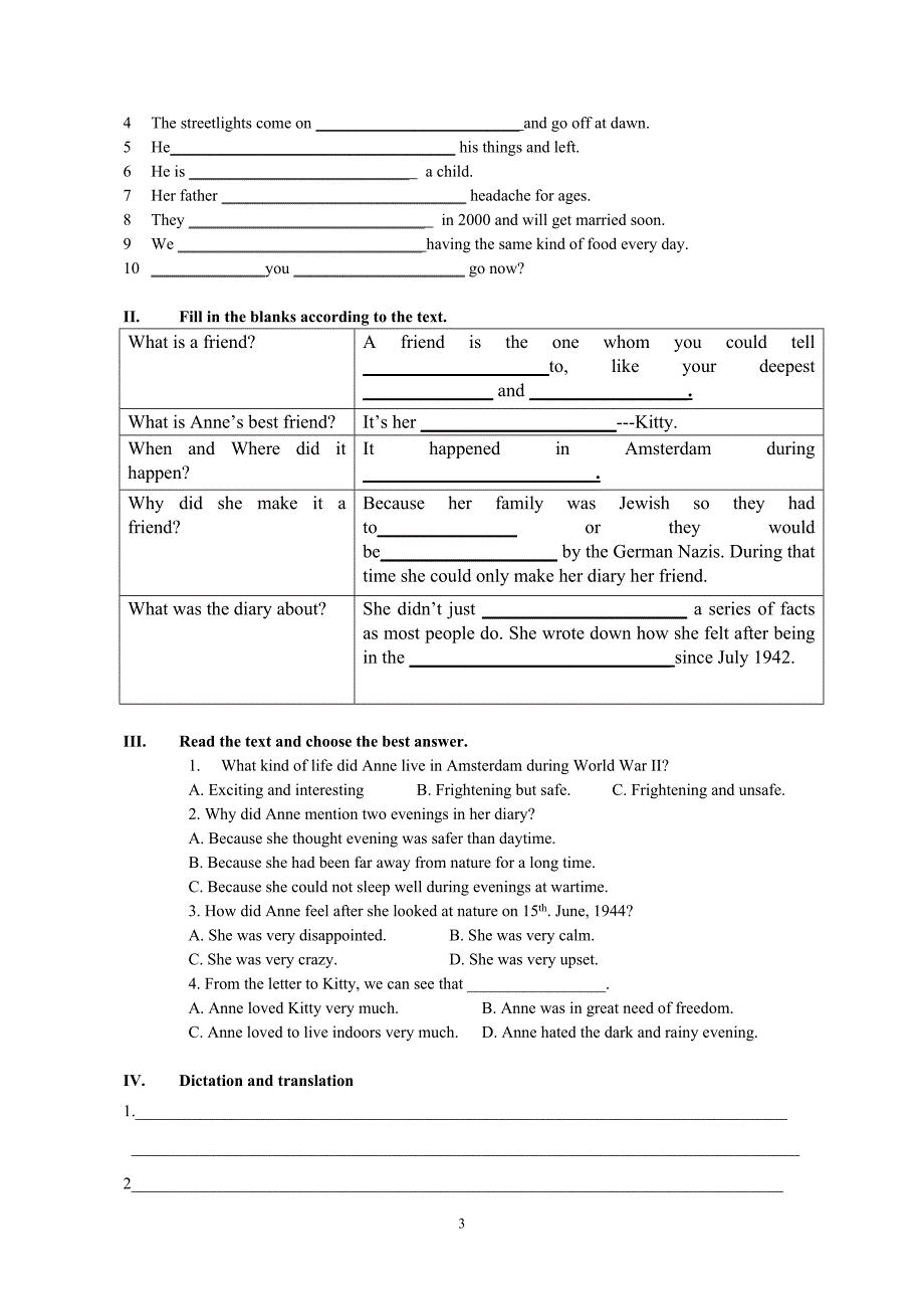 Module1Unit1Friendship学案_第3页