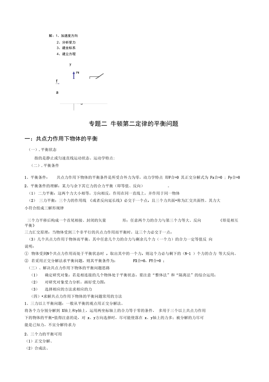 牛顿运动定律知识点_第4页