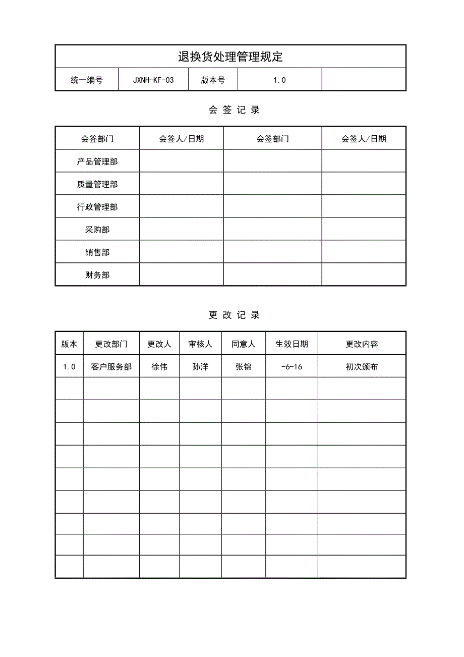 退换货管理规定.doc_第1页