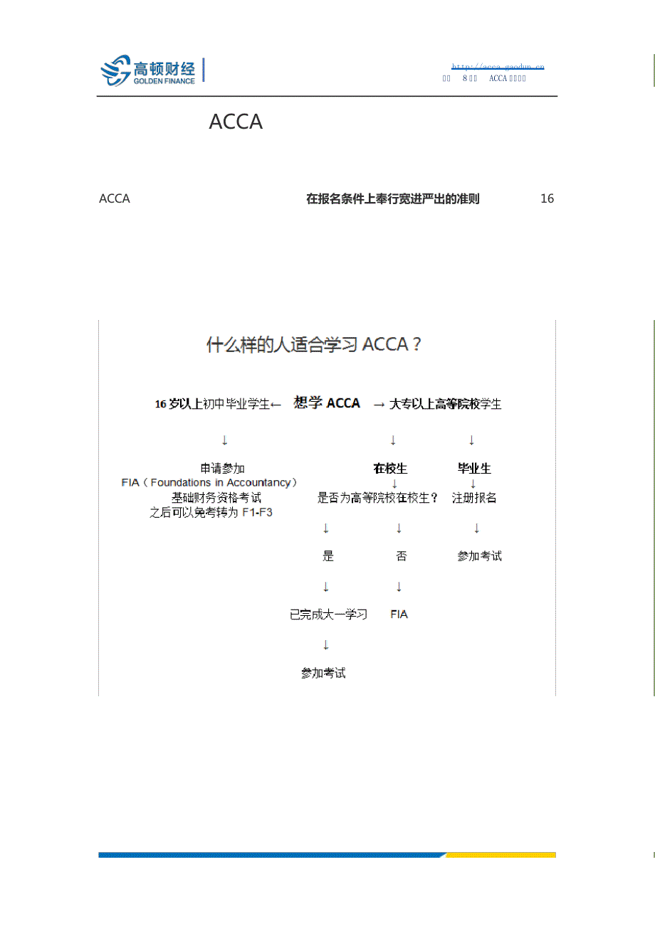 ACCA报名有什么条件吗？12439_第1页