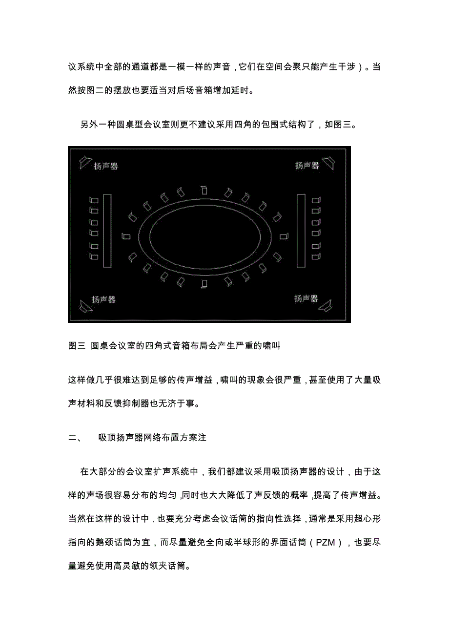 会议室扩声系统及吸顶扬声器设计_第4页