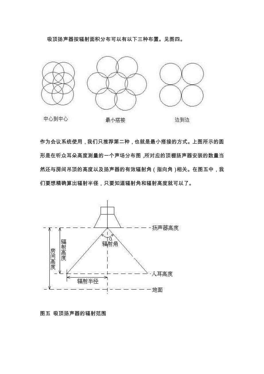 会议室扩声系统及吸顶扬声器设计_第5页