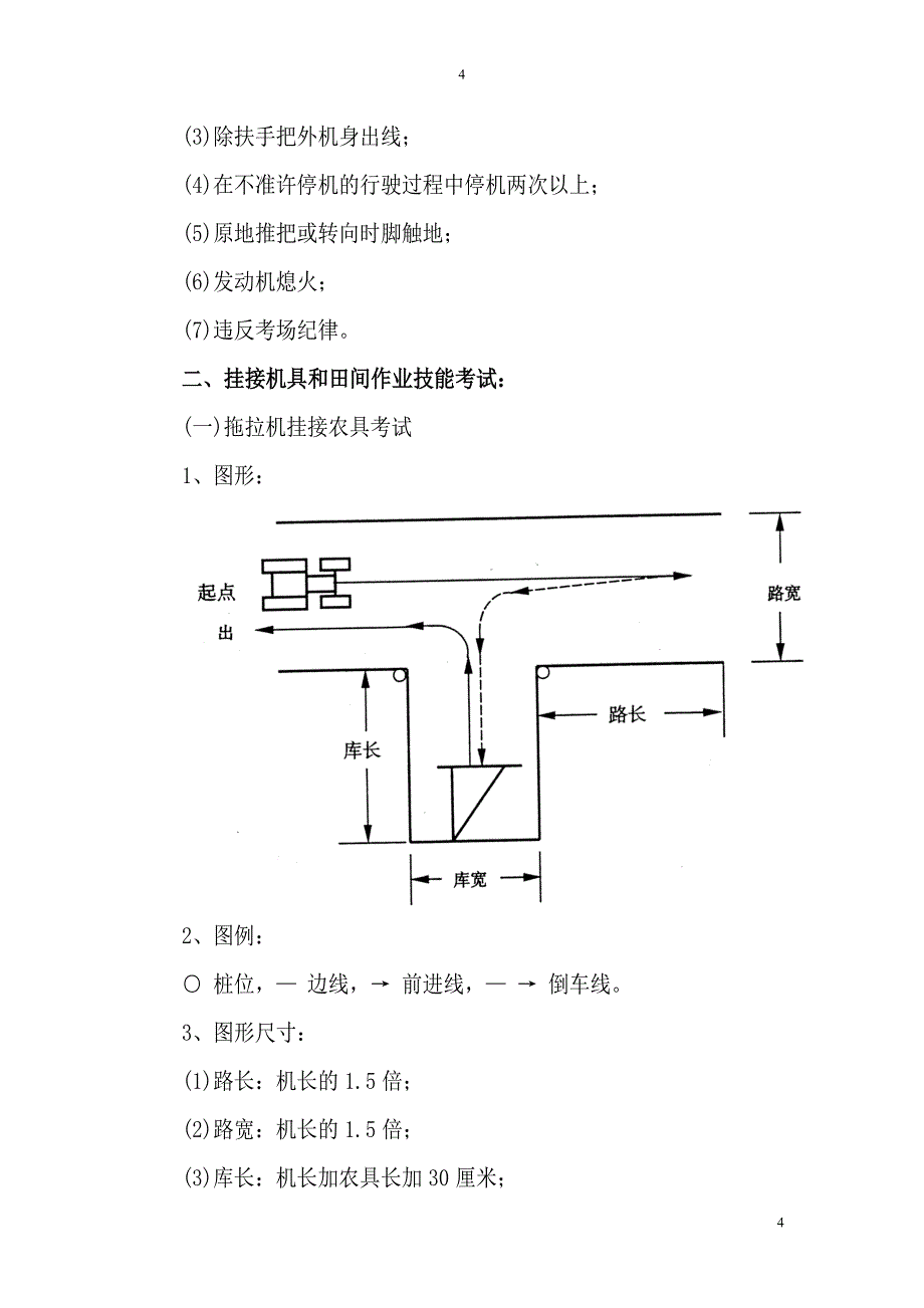 拖拉机驾驶员技术科目考试内容与评定标准_第4页