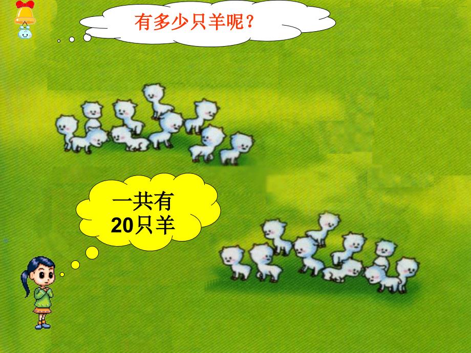 人教版一年级数学下《100以内数的认识》课件_第1页