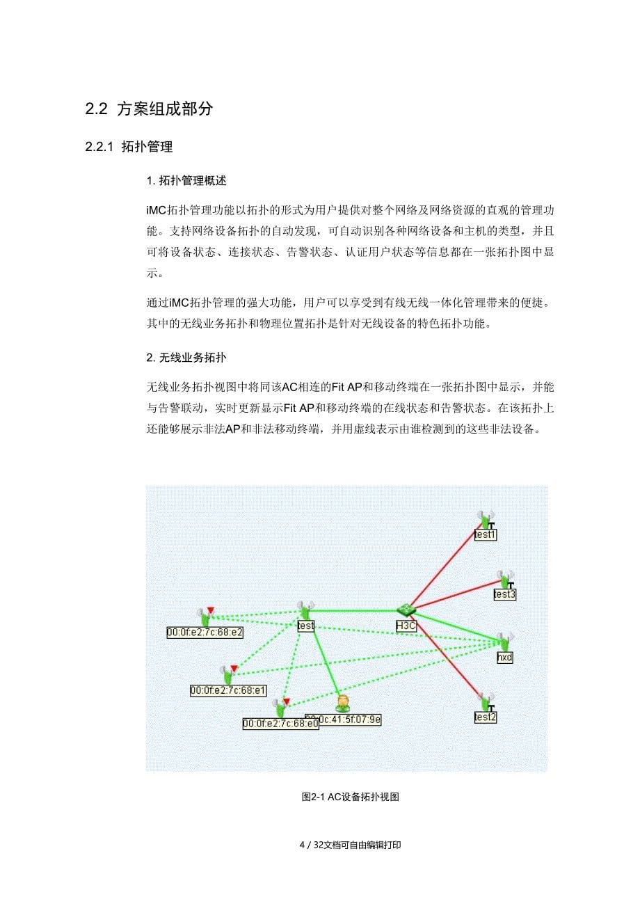 iMCWSM无线运营管理方案技术建议书_第5页