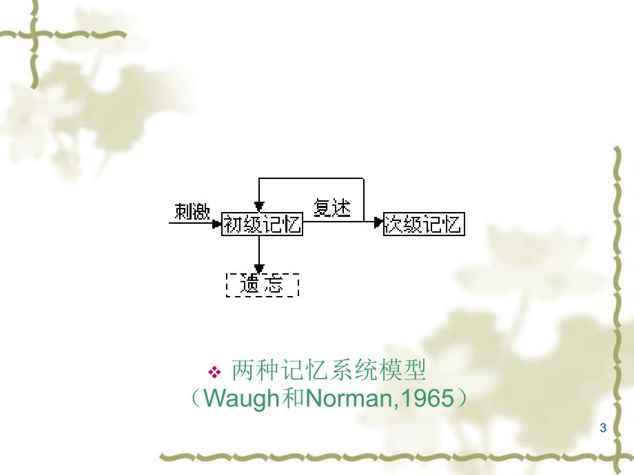 某高校心理学专业认知心理学课件 短时记忆_第3页