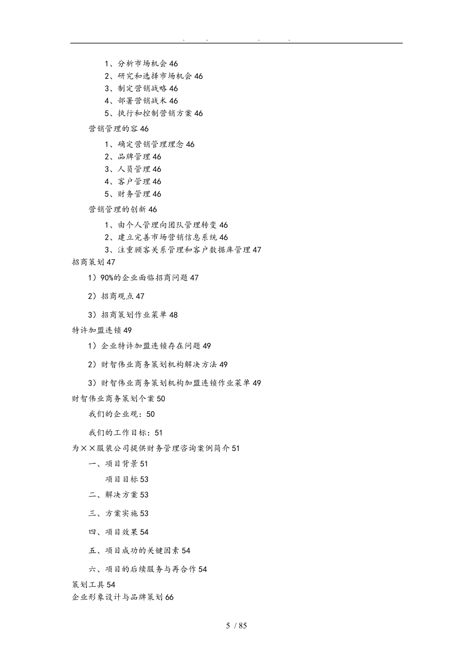 企业品牌全案策划与实施内容_第5页