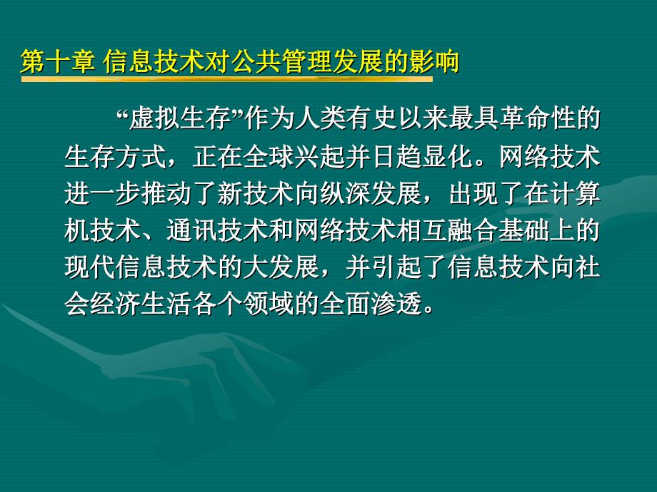 十章节信息技术对公共管理发展影响_第4页