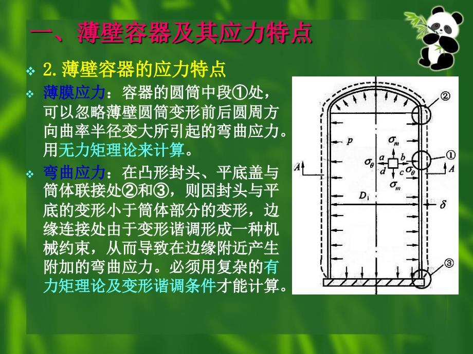 化工设备设计基础第7章内压薄壁容器的应力分析_第4页