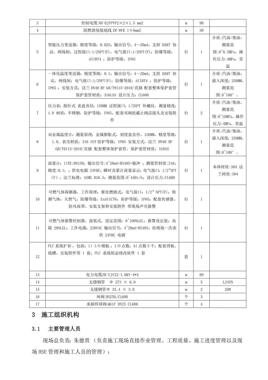 流量计安装施工技术方案_第4页