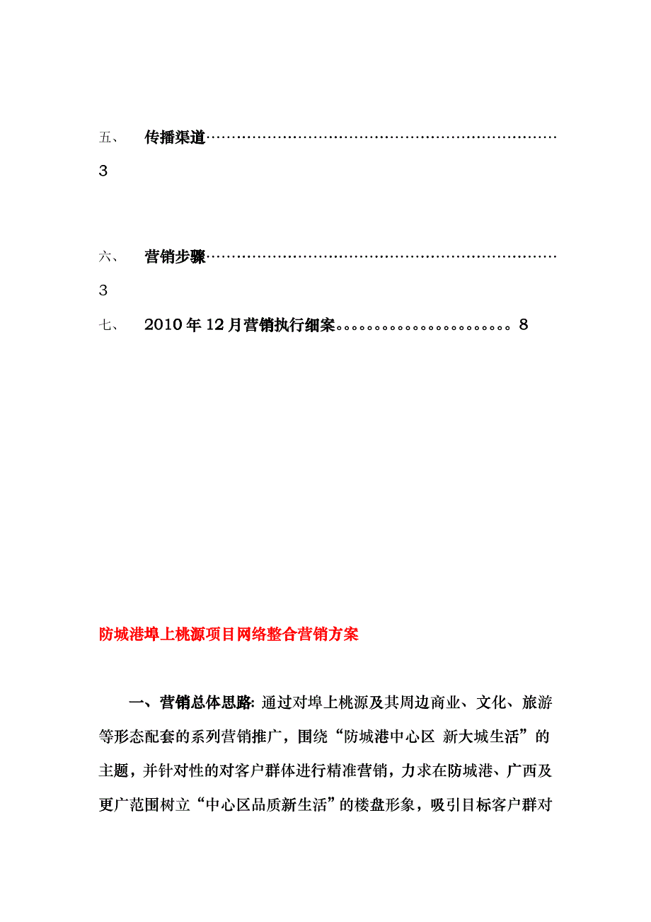 某项目网络整合营销方案_第2页