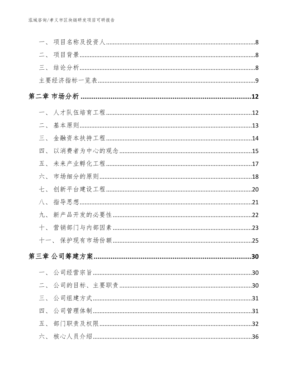 孝义市区块链研发项目可研报告_模板_第3页