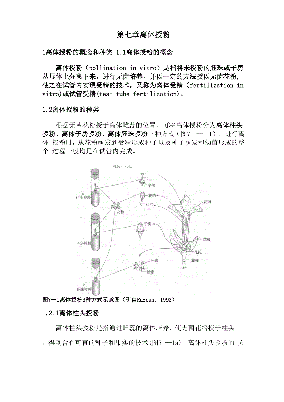 第七章离体授粉_第1页