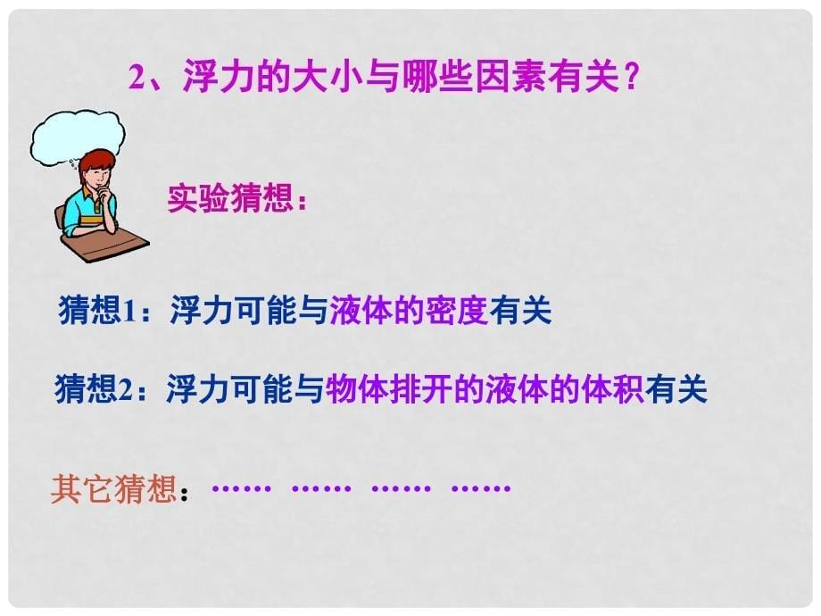 八年级物理下册 8.2《阿基米德原理》课件2 鲁教版五四制_第5页