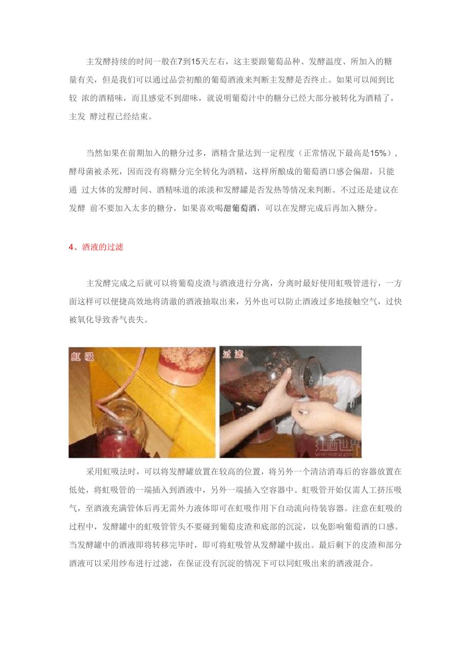 葡萄汁发酵的四个步骤_第3页