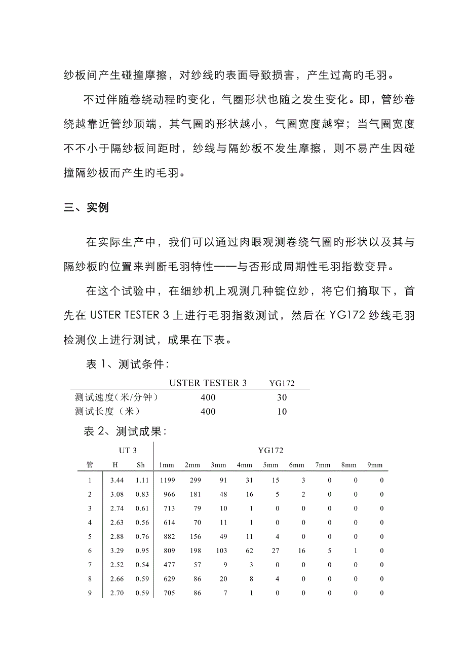 卷绕成型过程对成纱毛羽的影响_第4页