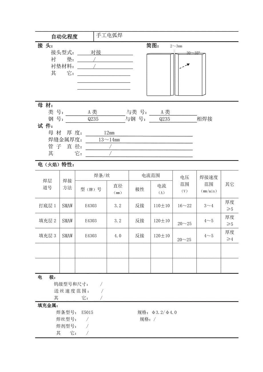 管理Q钢板Ds 焊接工艺评定 编HP-_第5页