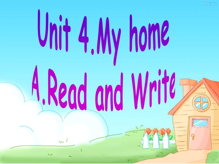 pep四上Unit4Myhome第6课时Breadandwrite课件2_第1页