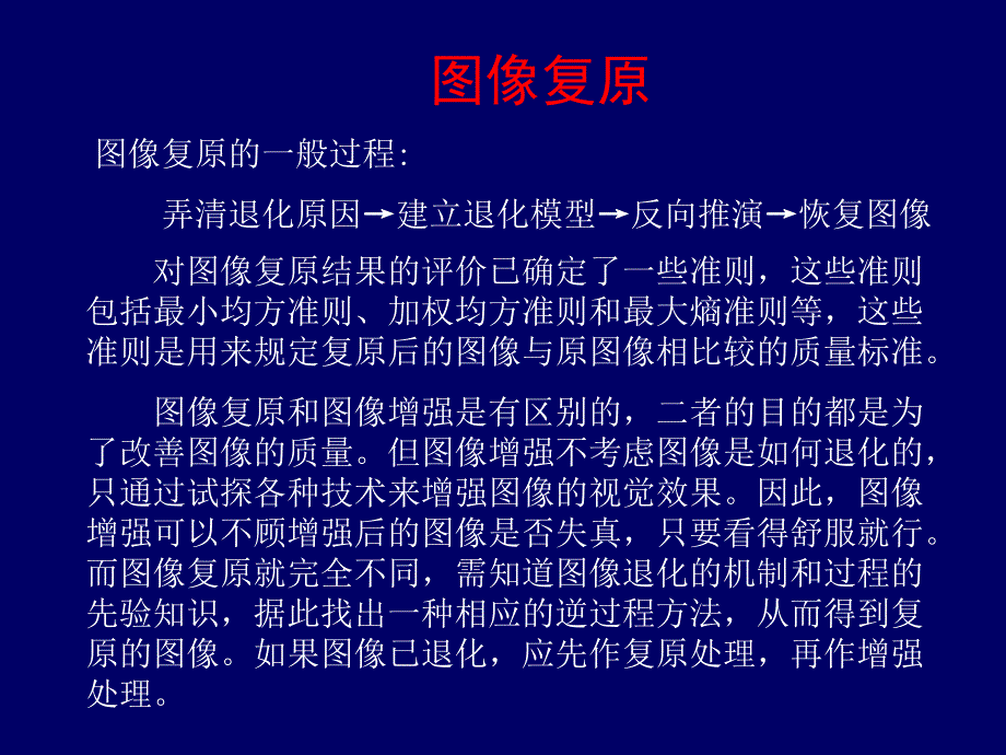 图像的复原PPT课件_第2页